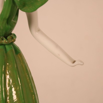 modernariato, modernariato di design, scultura, scultura modernariato, scultura di modernariato, scultura italiana, scultura vintage, scultura anni '60, scultura design anni 60,Statua Figura Femminile in Vetro di Mu