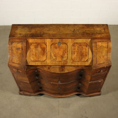 antiquariato, ribalta, antiquariato ribalte, ribalta antica, ribalta antica italiana, ribalta di antiquariato, ribalta neoclassica, ribalta del 800,Ribalta Barocchetta Alto Veneto