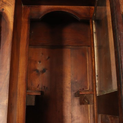 French Cupboard with Extention Walnut Pine France 19th Century