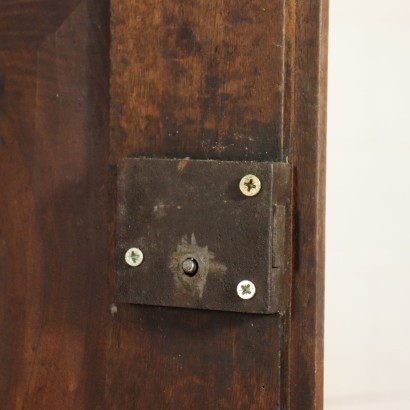 French Cupboard with Extention Walnut Pine France 19th Century