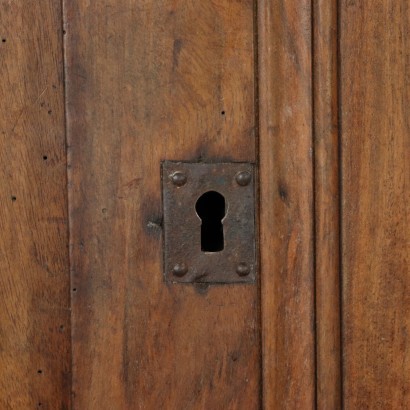 French Cupboard with Extention Walnut Pine France 19th Century