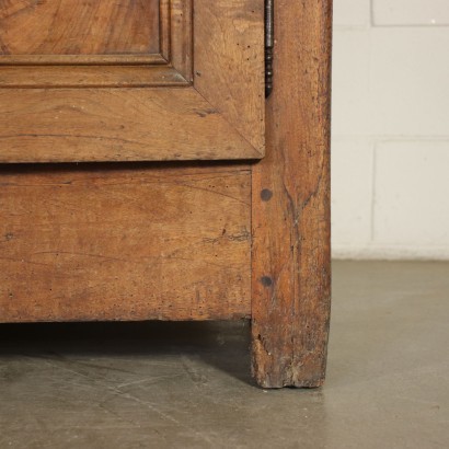 French Cupboard with Extention Walnut Pine France 19th Century