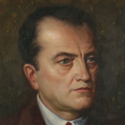 Angelo Cremona Oil On Paperboard 20th Century