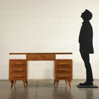 modernariato, modernariato di design, scrivania, scrivania modernariato, scrivania di modernariato, scrivania italiana, scrivania vintage, scrivania anni '60, scrivania design anni 60