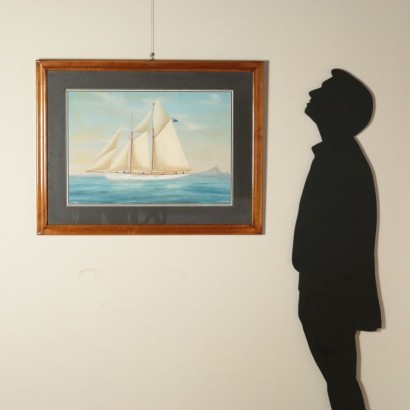 Antonio De Simone Gouache On Paper