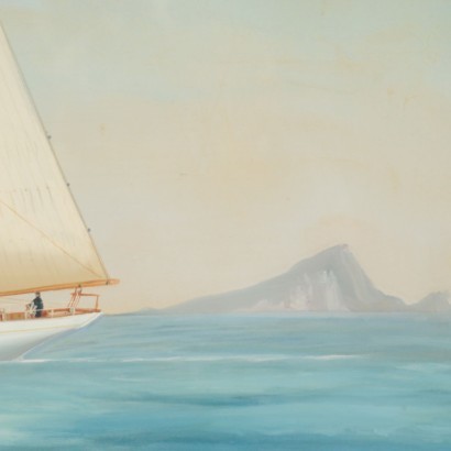 Antonio De Simone Gouache On Paper
