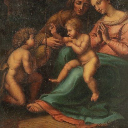 Virgen del Amor Divino, copia de Rafael