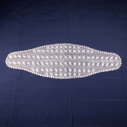 Tenerife Stitching Veil Cotton Italy 20th Century