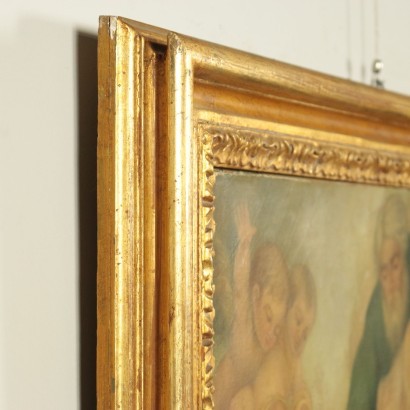 arte, arte italiana, pittura antica italiana,Madonna con Bambino S. Giovannino e S.,Bartolomé Esteban Murillo