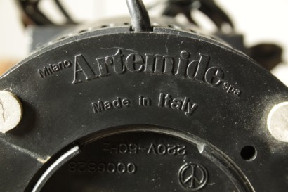 Antike Tischlampe Lampe guy Richard Sapper für Artemide, Artemide Produktion Italien