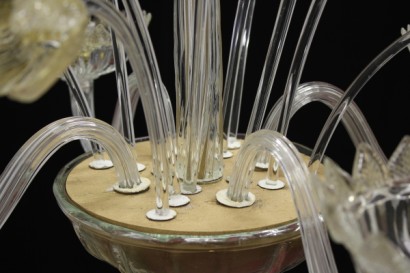 Candelabro veneciano tulipanes_78784 Candelabro veneciano tulipanes