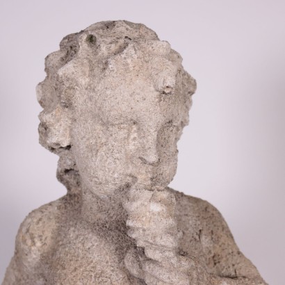 antiquariato, arredo giardino, antiquariato arredi giardino, arredo giardino antico, arredo giardino antico italiano, arredo giardino di antiquariato, arredo giardino neoclassico, arredo giardino del 800,Scultura da Giardino con Putto,Scultura da Giardino con Putto
