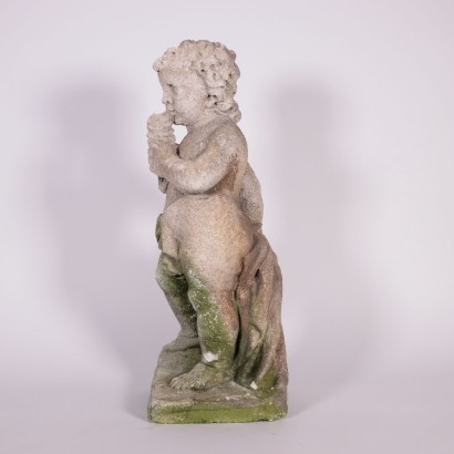antiquariato, arredo giardino, antiquariato arredi giardino, arredo giardino antico, arredo giardino antico italiano, arredo giardino di antiquariato, arredo giardino neoclassico, arredo giardino del 800,Scultura da Giardino con Putto,Scultura da Giardino con Putto