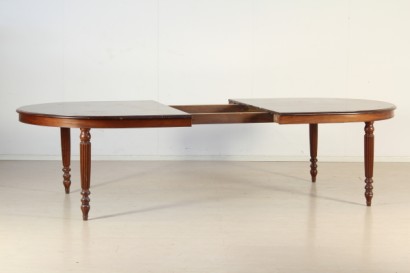 Mesa de apertura_78840 mesa de estilo neoclásico, mesa de caoba maciza, siglo XX