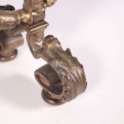 Parascintille da Camino in Bronzo Dorato
