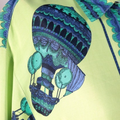 Camicia Vintage con Mongolfiere