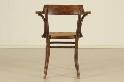 Poltroncina Fischel_78962 antiquariato, poltroncina liberty, poltrona in faggio, fischel