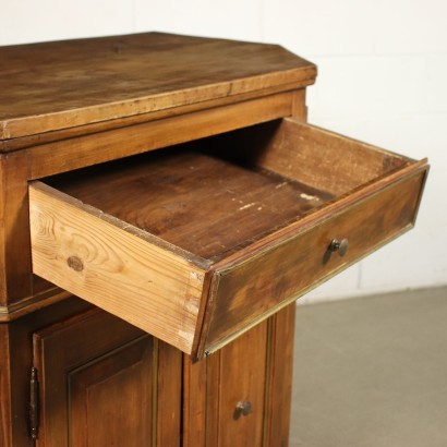 antiquariato, credenza, antiquariato credenza, credenza antica, credenza antica italiana, credenza di antiquariato, credenza neoclassica, credenza del 800,Credenza Scantonata Lombardo Veneta