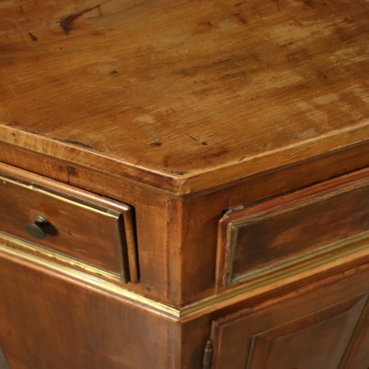 antiquariato, credenza, antiquariato credenza, credenza antica, credenza antica italiana, credenza di antiquariato, credenza neoclassica, credenza del 800,Credenza Scantonata Lombardo Veneta