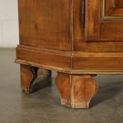 antiquariato, credenza, antiquariato credenza, credenza antica, credenza antica italiana, credenza di antiquariato, credenza neoclassica, credenza del 800,Credenza Scantonata Lombardo Veneta