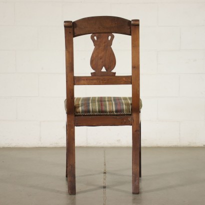 antiquariato, sedia, antiquariato sedie, sedia antica, sedia antica italiana, sedia di antiquariato, sedia neoclassica, sedia del 800,Gruppo di Quattro Sedie Restaurazione