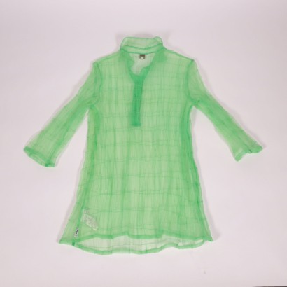 chemisier, armani, armani jeans, emporio armani, camicia armani, copricostume,Chemisier Verde Armani Jeans
