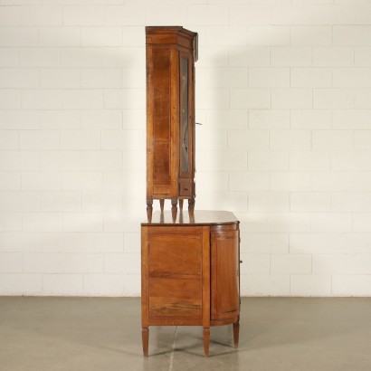 Neoclassical Cupboard Walnut Maple Friuli Italy 2nd Half 18th Century