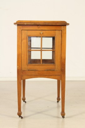 bottega del 900, mobili in stile, tavolino vetrinetta, tavolino olmo, vetrinetta olmo, tavolino XX secolo, vetrinetta XX secolo, tavolino italia, vetrinetta italia, tavolino, vetrinetta
