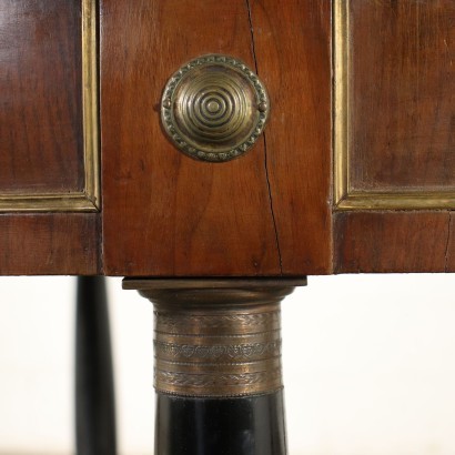 antiquariato, tavolo, antiquariato tavolo, tavolo antico, tavolo antico italiano, tavolo di antiquariato, tavolo neoclassica, tavolo del 800,Grande Tavolo Impero da Biblioteca