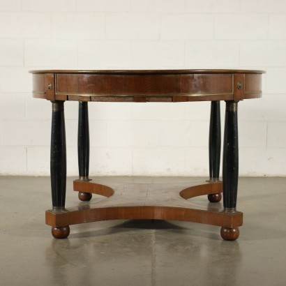 antiquariato, tavolo, antiquariato tavolo, tavolo antico, tavolo antico italiano, tavolo di antiquariato, tavolo neoclassica, tavolo del 800,Grande Tavolo Impero da Biblioteca