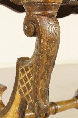 Tavolo laccato_79309 antiquariato, tavolo laccato, decorazioni, tavolo luigi filippo