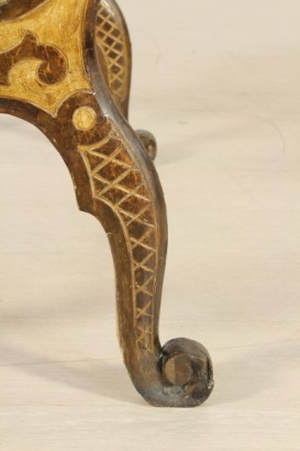 Tavolo laccato_79311 antiquariato, tavolo laccato, decorazioni, tavolo luigi filippo