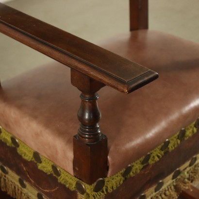 antigüedades, silla, sillas antiguas, silla antigua, silla italiana antigua, silla antigua, silla neoclásica, silla del siglo XIX, sillas y sillón neorrenacentistas
