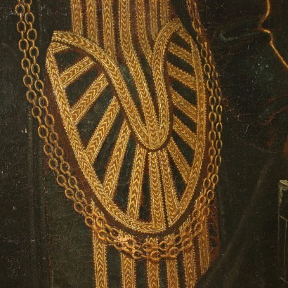 Portrait of Eleonora Lampugnani Oil on Canvas XVI Century