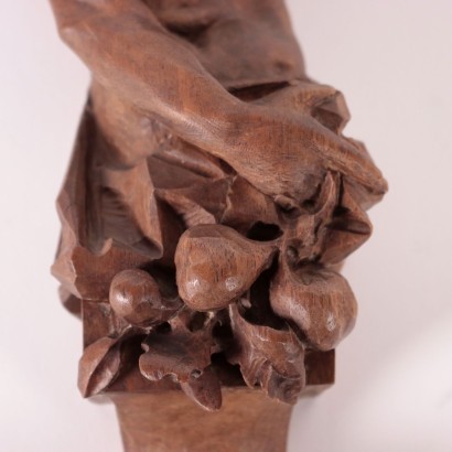 antique, sculpture, sculpture antique, sculpture antique, sculpture italienne antique, sculpture antique, sculpture néoclassique, sculpture du 19ème siècle, Telamon en bois sculpté