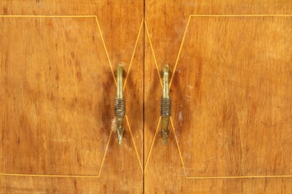 Comodino anni 30_79745 modernariato, comodino modernariato, comodino anni 30, impiallacciatura ciliegio