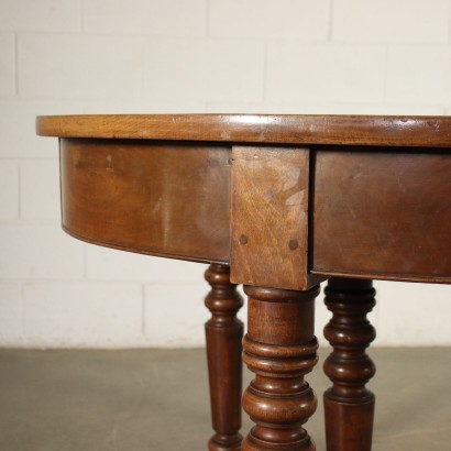 Table Extensible, Noyer, Italie, '800.