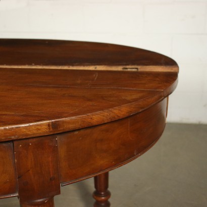 Table Extensible, Noyer, Italie, '800.