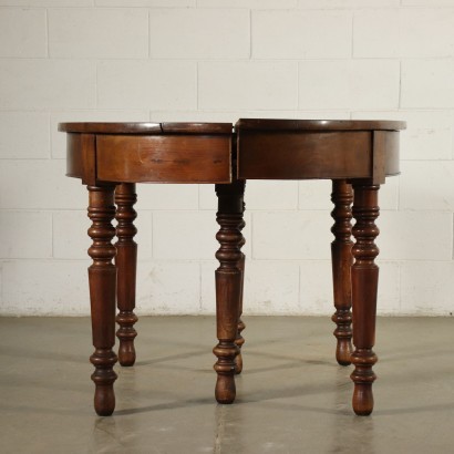 Table Extensible, Noyer, Italie, '800.
