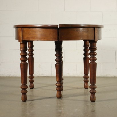 Table Extensible, Noyer, Italie, '800.