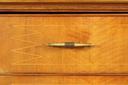 Cassettone modernariato_79756 modernariato, cassettone modernariato, cassettone anni 30, impiallacciatura ciliegio