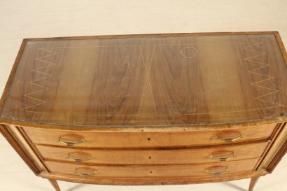 Cassettone modernariato_79760 modernariato, cassettone modernariato, cassettone anni 30, impiallacciatura ciliegio