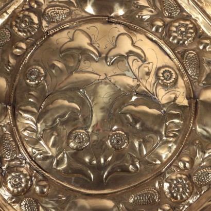 antiquariato, piatto, antiquariato piatto, piatto antico, piatto antico italiano, piatto di antiquariato, piatto neoclassico, piatto del 800,Elemosiniere in Bronzo