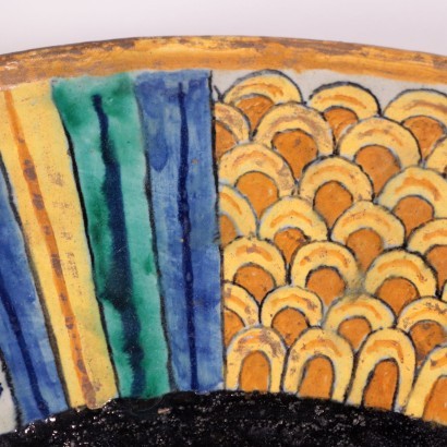 Assiette de Parade, Majolique, Deruta (Italie), Fin du '800-'900.