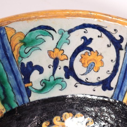 Assiette de Parade, Majolique, Deruta (Italie), Fin du '800-'900.