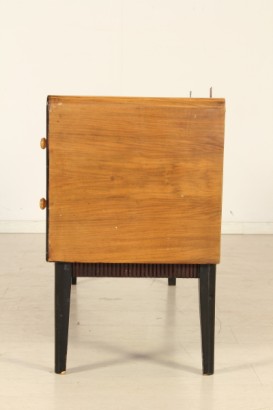 Cassettone con specchio modernariato_79773 modernariato, cassettone modernariato, cassettone anni 30, cassettone con specchio, impiallacciatura noce