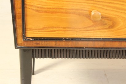 Cassettone con specchio modernariato_79779 modernariato, cassettone modernariato, cassettone anni 30, cassettone con specchio, impiallacciatura noce