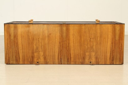 Cassettone con specchio modernariato_79781 modernariato, cassettone modernariato, cassettone anni 30, cassettone con specchio, impiallacciatura noce