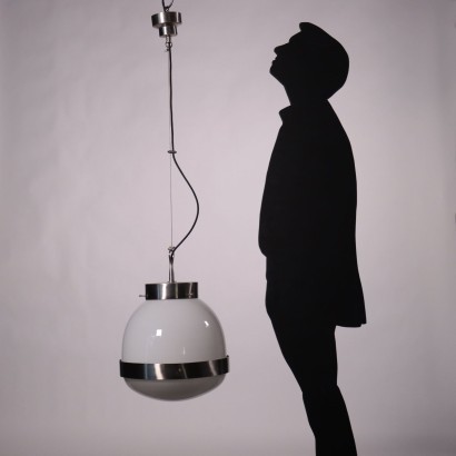 modernariato, modernariato di design, lampadario, lampadario modernariato, lampadario di modernariato, lampadario italiano, lampadario vintage, lampadario anni '60, lampadario design anni 60