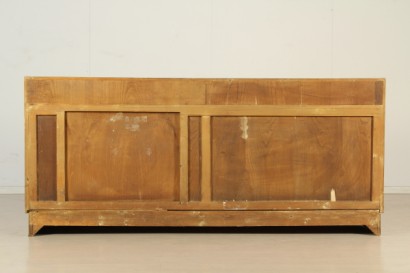 Credenza anni 40_79799 modernariato, credenza modernariato, credenza anni 40, credenza ad ante scorrevoli, legno e teak